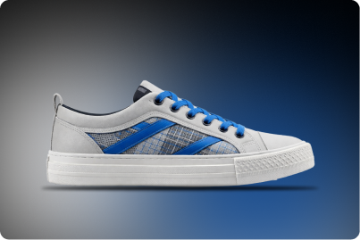 Harbor - White Electric Blue